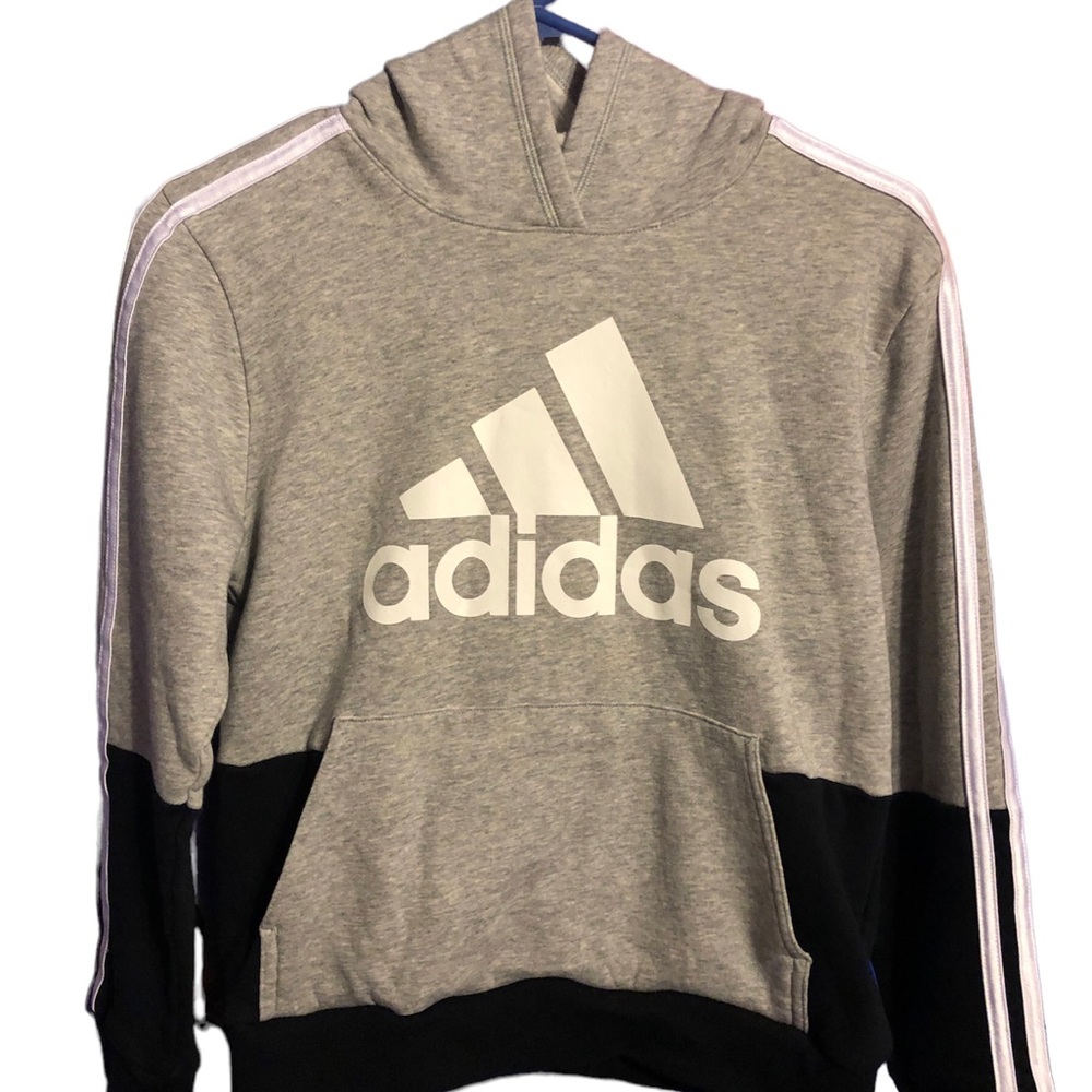 Gray adidas sweater